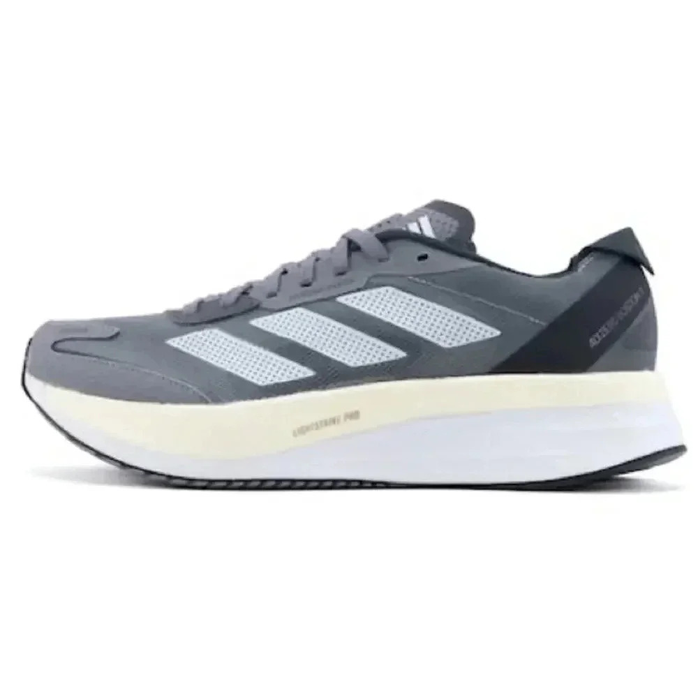 NWT Adidas Adizero Boston 11 Running Men's Sneakers (Grey Carbon)